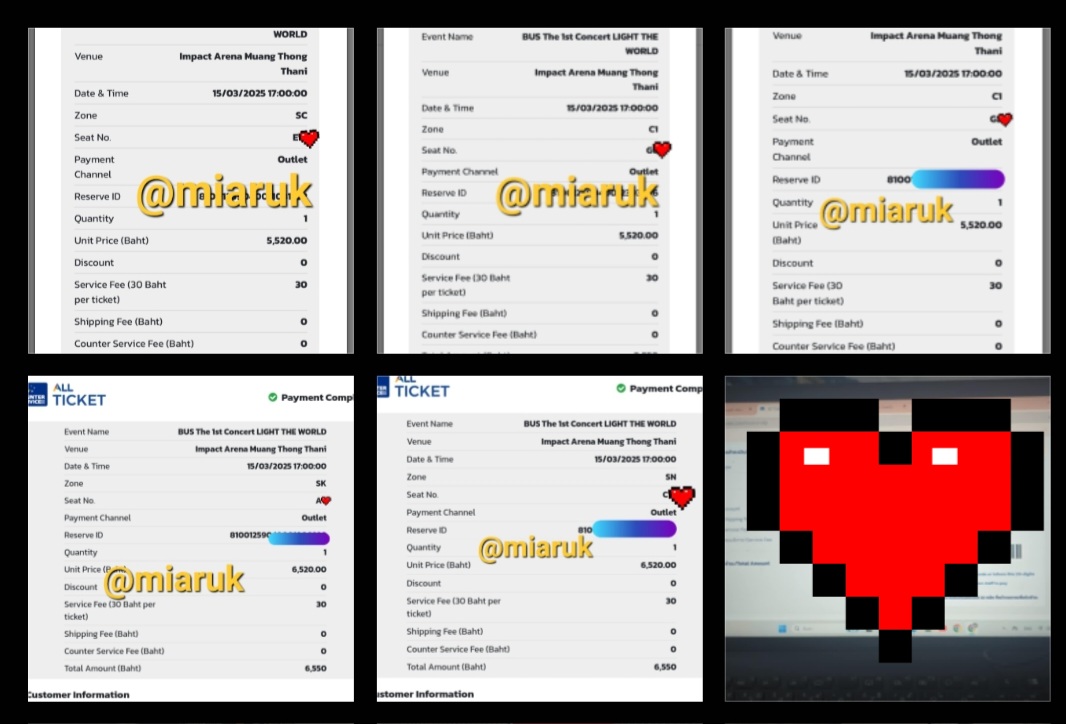 เมียรักกดบัตร ticket book TH(ตอบช้า) tweet media