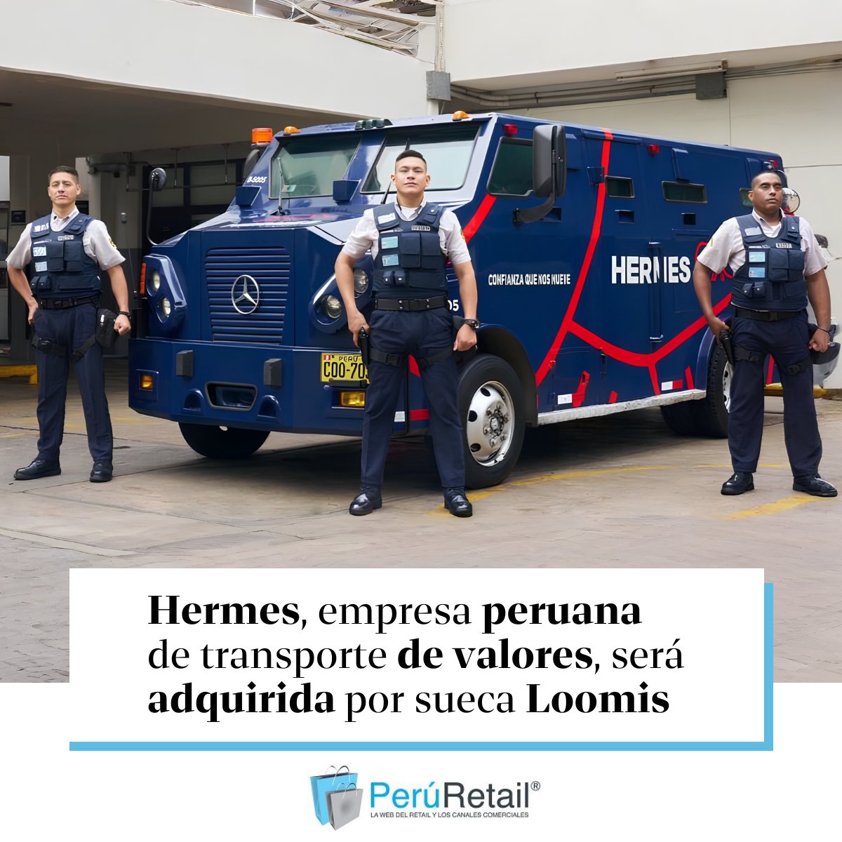peruretail's tweet image. 🔴🚛💰La compañía sueca presentó una OPA por hasta el 100% de la empresa peruana de transporte de valores Hermes. Conoce todos los detalles aquí. ►tinyurl.com/4kdr22ut

#hermes #EmpresaPeruana #loomis #Negocios