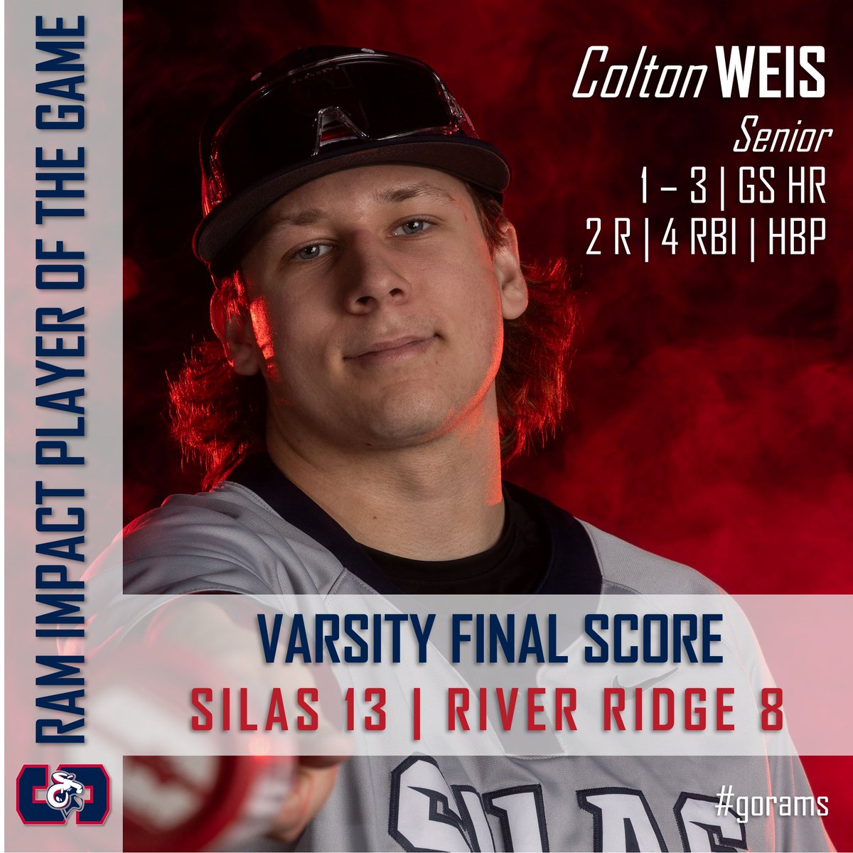 Silas Rams Baseball tweet media