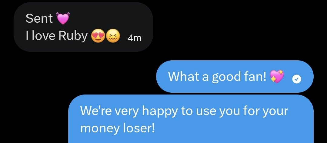 brxty2dfd's tweet photo. We love our fans so much and love their money even more than them ✨️💖

#2dfd #findom https://t.co/Bs0mj6poMj