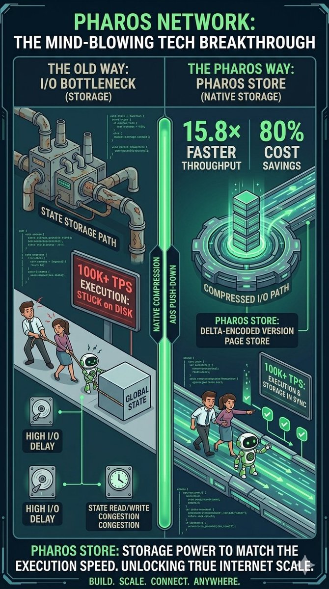 PulseProtocol9's tweet photo. Rate it out 
@Kiwi_Nod @pharos_network 
Parallel execution is easy, but parallel STORAGE is a breakthrough.

Wallet
0xe3Ac6ef85B720eFE8E79de5db700554Fe6502E48 https://t.co/YAHaGeafog