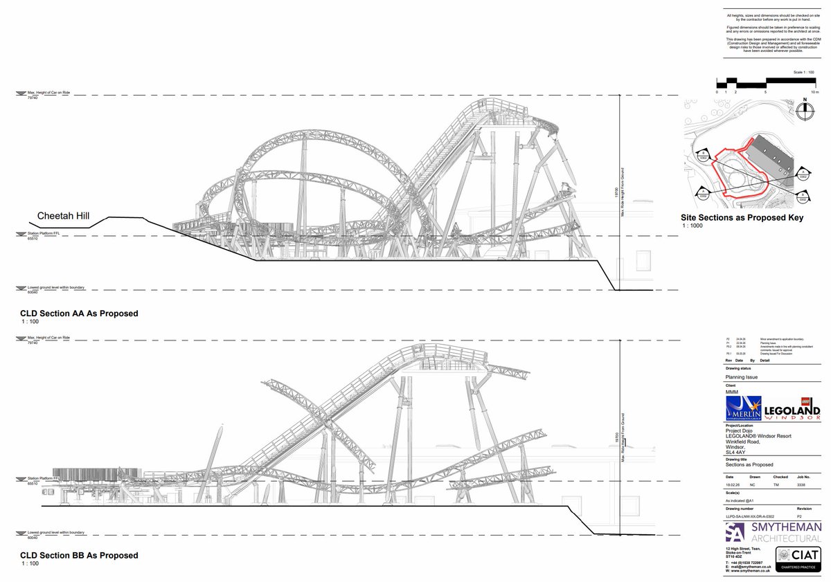 ThemeParkCallum's tweet photo. @LEGOLANDWindsor  have filed a new planning application for a new rollercoaster on the former site of Viking river rapids. This coaster looks to be a @mackridescom  spinning coaster and a copy of the layout from Master of Spinjitzu at Legoland Korea. https://t.co/iB867CkFsI