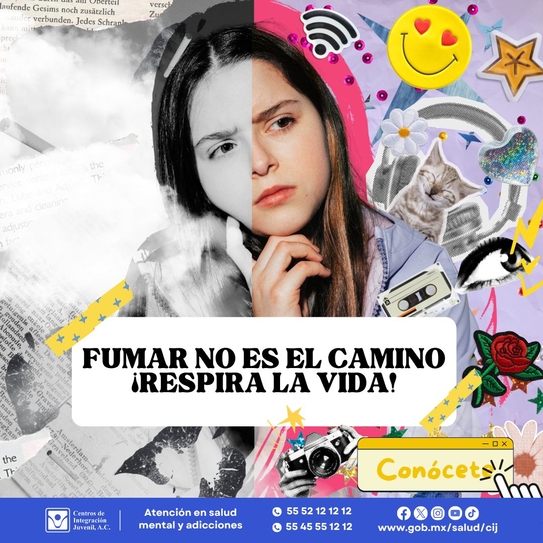 CIJ_Adicciones's tweet photo. 🚬 Muchas personas creen que fumar ayuda a relajarse, pero en realidad puede aumentar la ansiedad con el tiempo.
🧠 Identifica cómo está impactando en tu bienestar y reconoce tus síntomas. Haz el test aquí 👉 https://t.co/RTsEQQv1DW

#CIJContigo #Prevención #SaludMental https://t.co/E3eZEql1rr