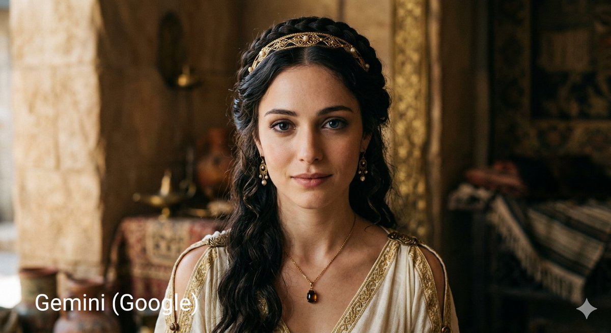 AdamPrabh's tweet photo. Helen of Troy, as imagined by different AIs.

Which one is most accurate as per available text? https://t.co/b0yejRmXC8