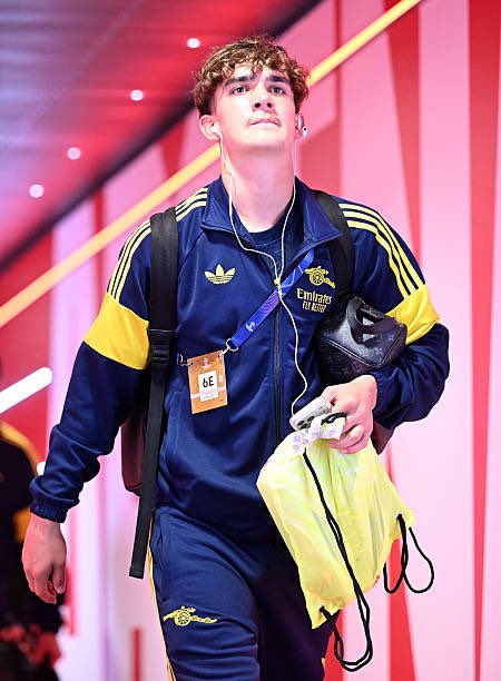 ArsenalRadar's tweet image. 📷! Max Dowman at the Emirates.. #ucl