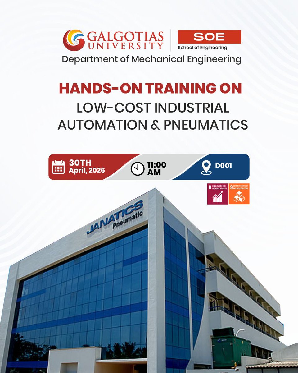 Mech_Galgotias's tweet photo. 🚀 Hands-on Learning in Action! #galgotiasuniversity
#galgotiauniversity
#galgotiasuni
#Galgotias
#GalgotiasUniversity
#Galgotia
#galgotiya https://t.co/WKeOFnOryI