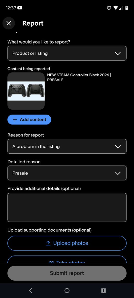 Seapheish's tweet image. #Steam #pokemon #ebay #pokemonTCG remember everyone, presales are against eBay's policy so make sure you report any pre-sales you see including the new steam controller and any new pokémon card pre-sales that haven't gone out yet #FuckScalpers