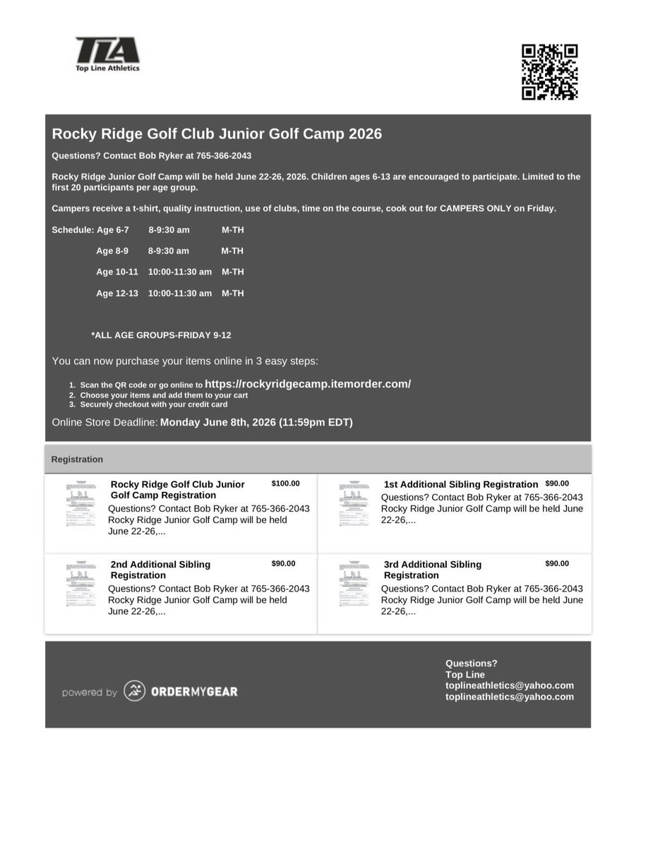 nmhs_golf's tweet photo. Rocky Ridge Golf Club Junior Golf Camp 2026 registration is now open!

@JR_Sports @nmhschargers https://t.co/xE3uVRTkbP
