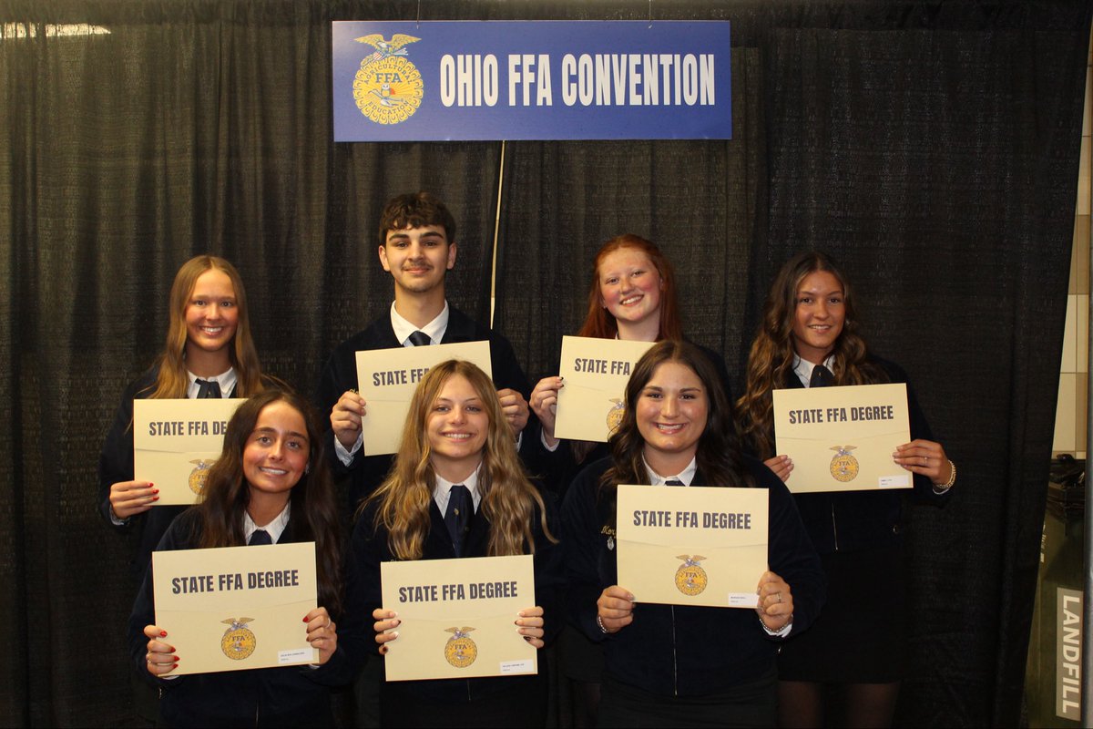 BellevueFFA's tweet photo. Huge congrats to Caleb Martin on an incredible achievement! 🌽💙 We're thrilled to see him take on the role of Ohio FFA Vice President at Large. Your leadership and passion for agriculture inspire us all! The future of FFA is looking bright! 🌟 #OhioFFA #StateConvention https://t.co/uDdPOOh4yS