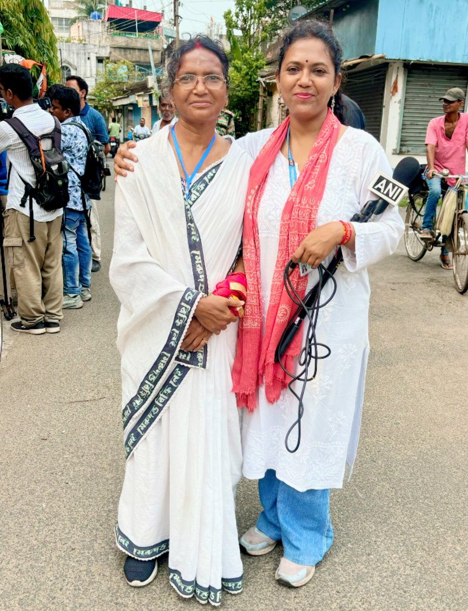 Covering the Bengal election, I met Abhaya’s mother, Ratna Debnath ji I saw her pain, her struggle, and her fight for justice after losing her only daughter and her dreams.She fought for justice for all daughters. Today she won.The people of Bengal spoke, and justice prevailed.🙏