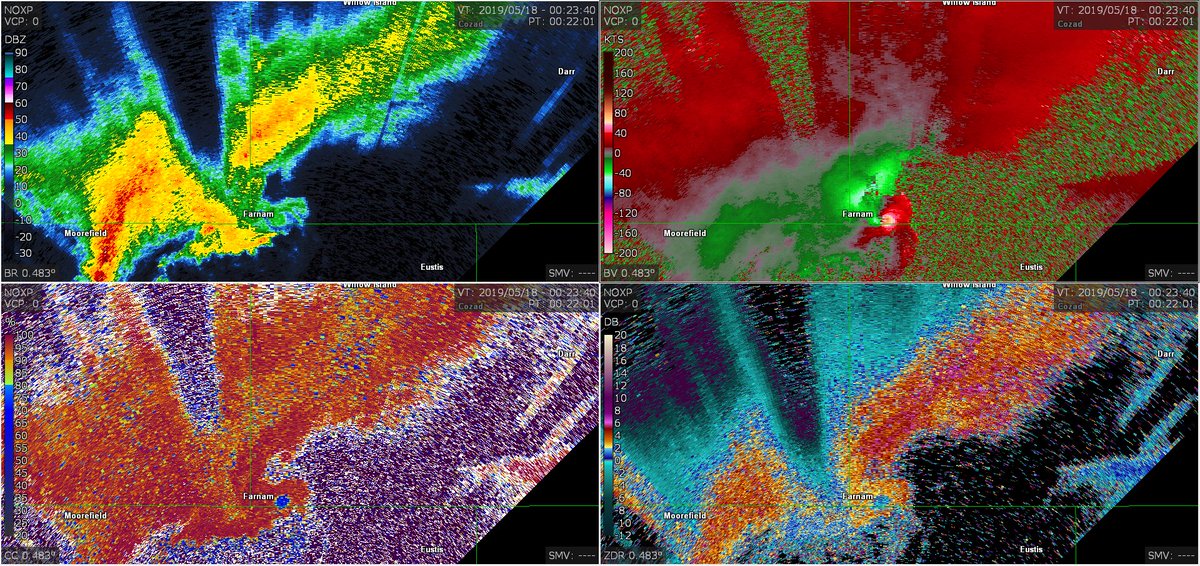 May 17, 2019: The first day of a two-week outbreak sequence brought 23 ...