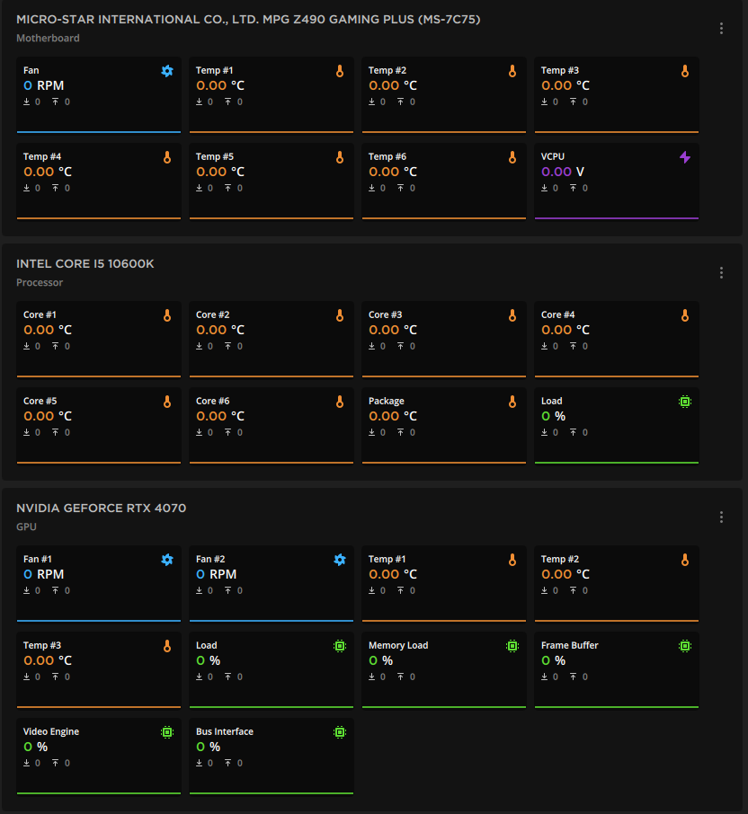 Mr_Linford's tweet photo. @CORSAIR When you stop reading sensors for no reason, it has a negative impact on cooling controlled by iCUE! https://t.co/XOlj5Ww14g