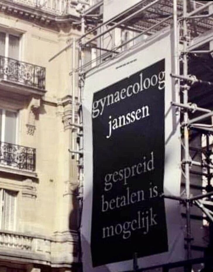 Welk reclamebureau heeft dit bedacht?