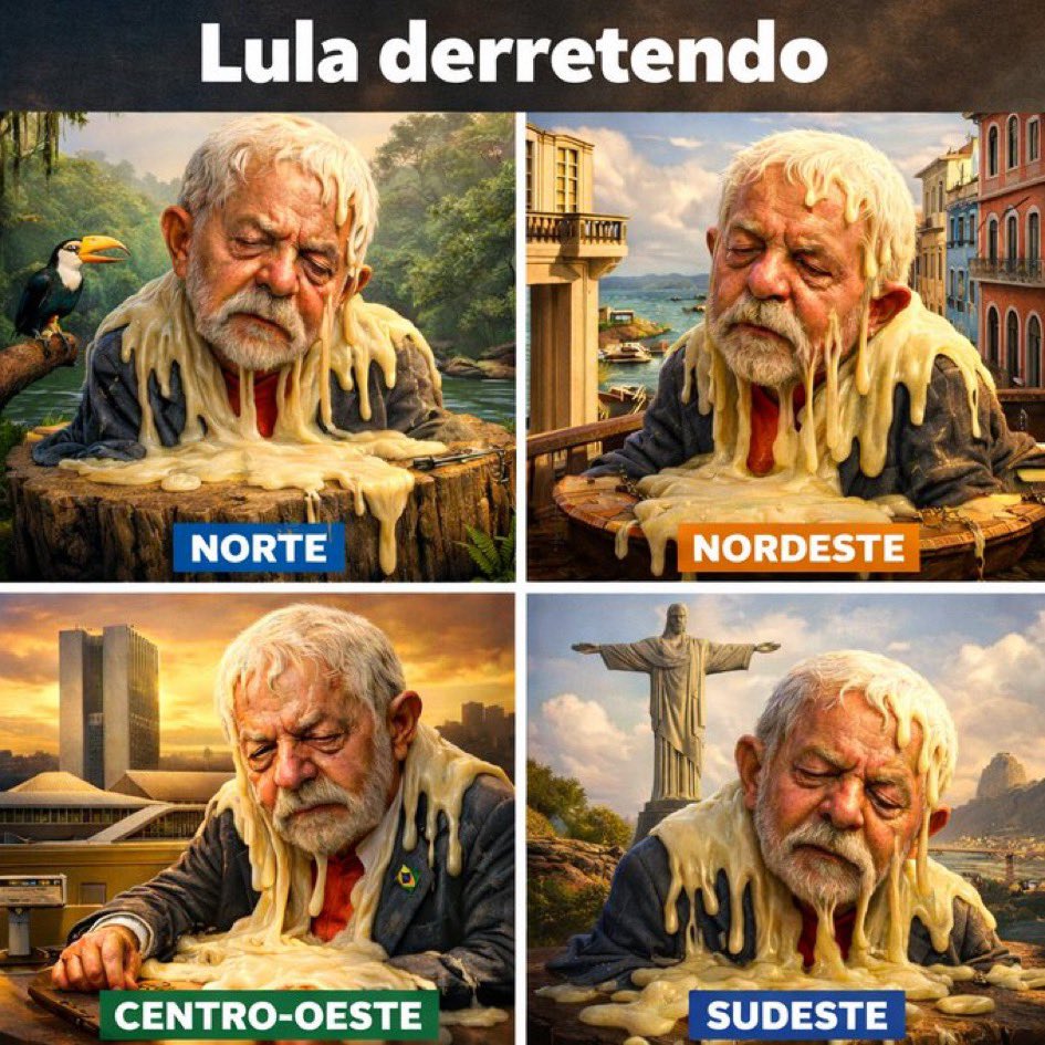 MotoqueiroMito's tweet photo. @LulaOficial Por isso que vc está derretendo nas pesquisas pinguço https://t.co/8Q7gi7wxg4
