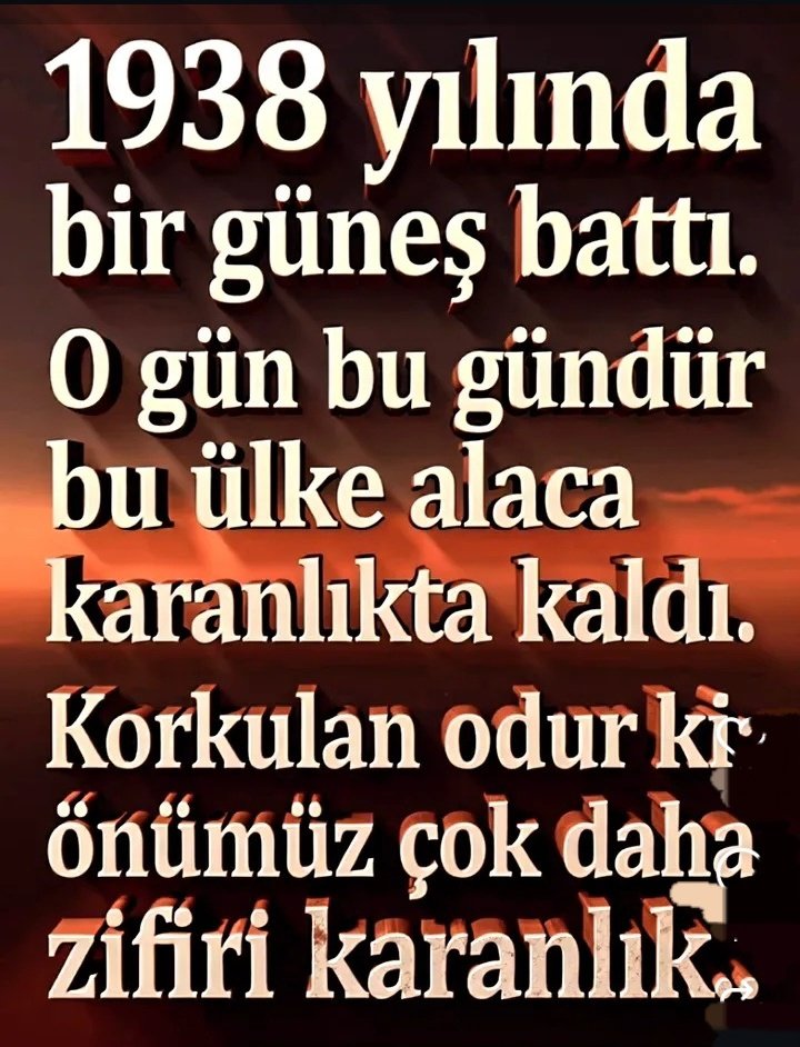 Işığı özledik 😔