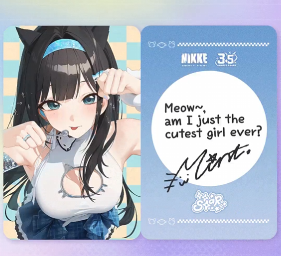 XDiem1's tweet photo. @NIKKE_en #NIKKE #TTSTARldolPhotoCard 
Welp... Sorry, Anis) https://t.co/ILbcjrPdRI