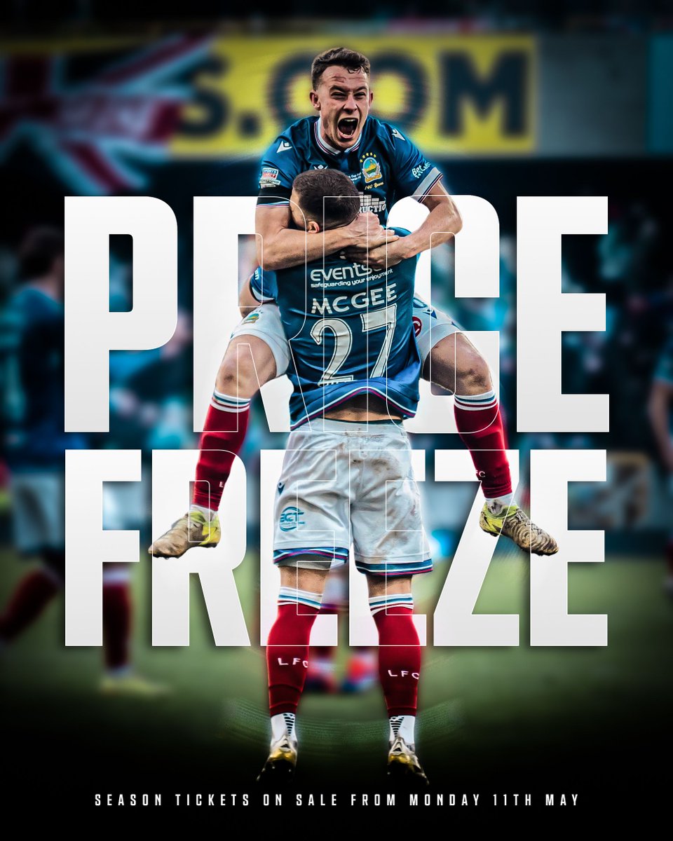 OfficialBlues's tweet photo. We're pleased to confirm a 𝗽𝗿𝗶𝗰𝗲 𝗳𝗿𝗲𝗲𝘇𝗲 on season ticket prices for the 26/27 season 🎟️

Season tickets will go on sale from Monday 11th May 📲

#COYB #AFJ https://t.co/d7FPMPqBLn