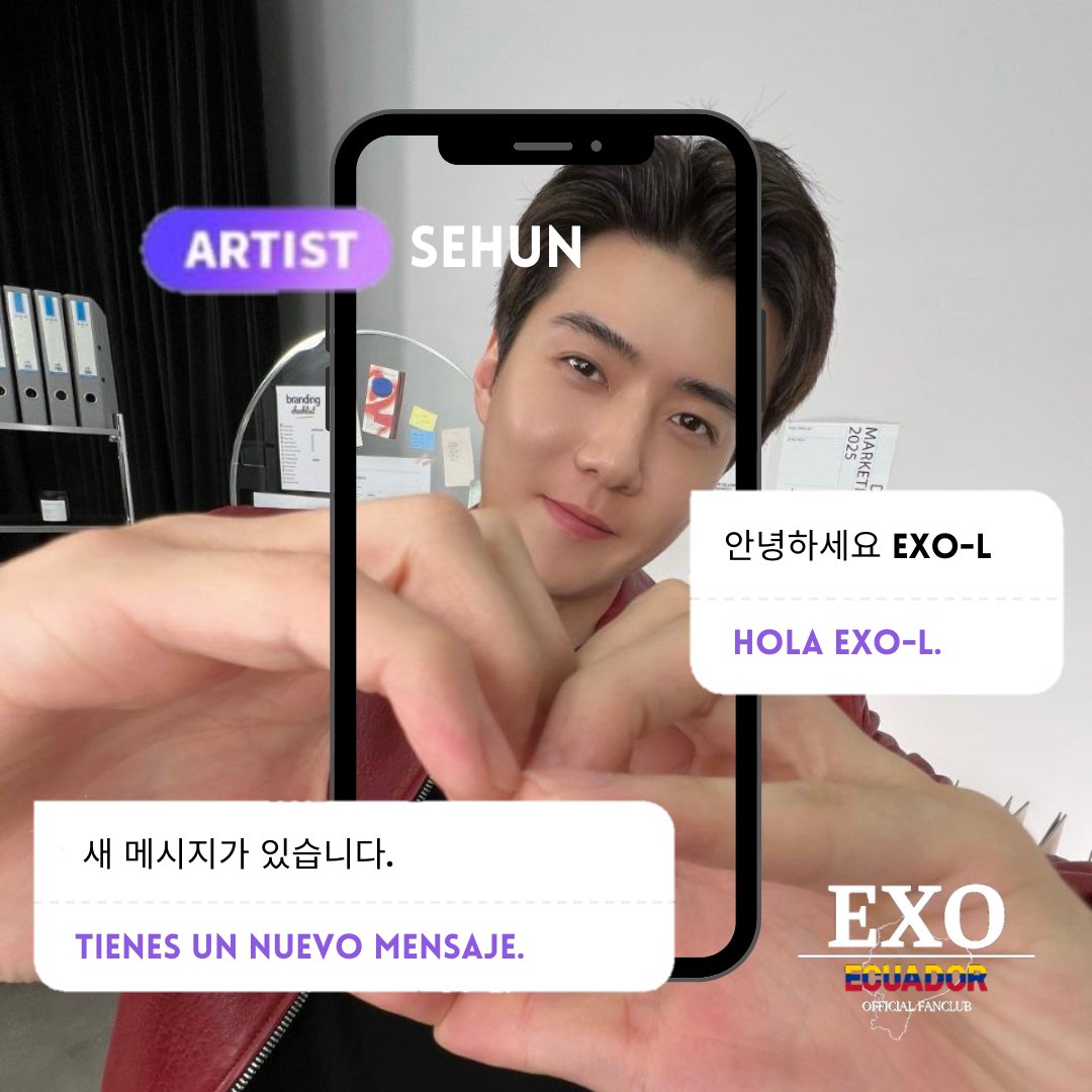 SeHunEcOfficial's tweet photo. 🫧🐥| 260505
Actualización de #SEHUN en bbl.

🐥: Es el Día de los Niños. espero que todos los niños tengan un feliz día, y resulta que el clima también está agradable.
🐥: [Foto]

Cr. milkteus

#세훈 #EXO #엑소 #weareoneEXO

Sehun Ec. | ShyVi https://t.co/BYLCNx2l3V