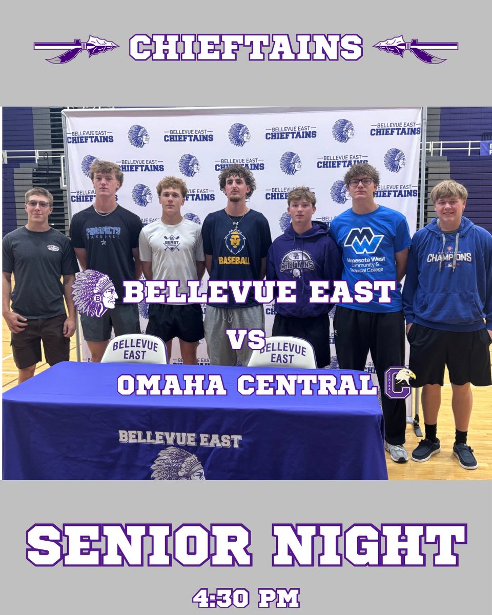 B_EastBaseball's tweet image. 🚨⚾️ SENIOR NIGHT ⚾️🚨

Tonight we honor our 7 seniors before our Varsity game!

Varsity vs Central 4:30

JV vs Central 6:30

#BELIEVE
#HTK