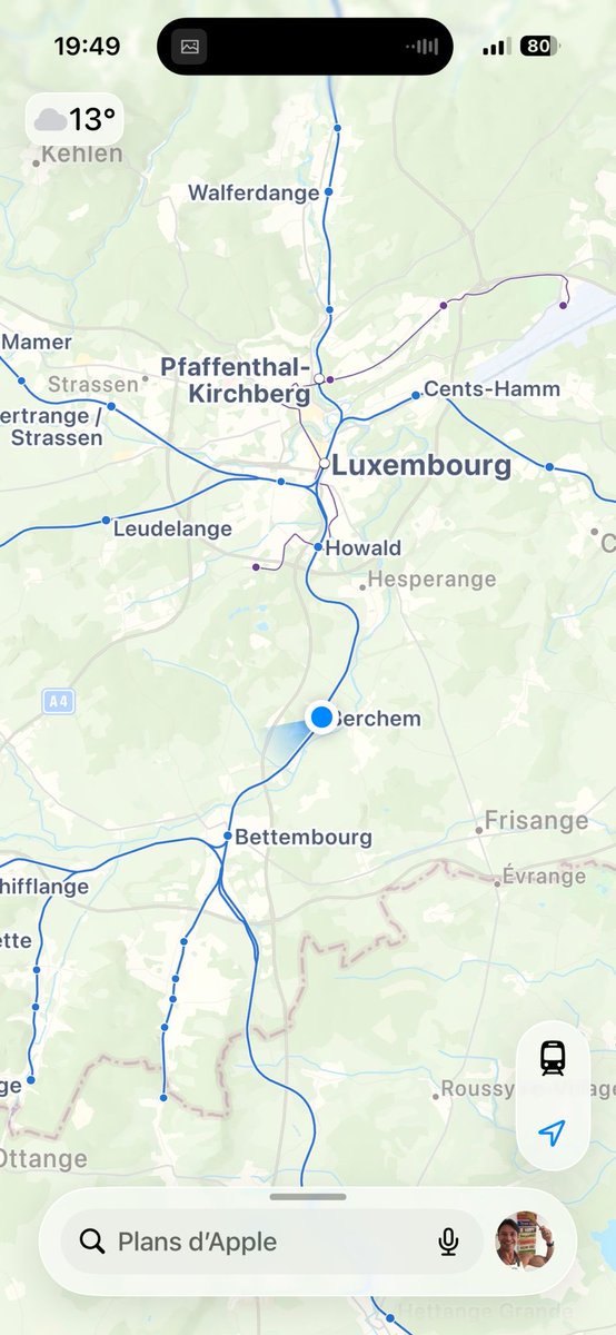 valv_val's tweet photo. @TERNancyMetzLux Train de 18h08 bloqué entre Berchem et Bettembourg donnez nous des nouvelles svp !!! https://t.co/aPKGCQbhLW