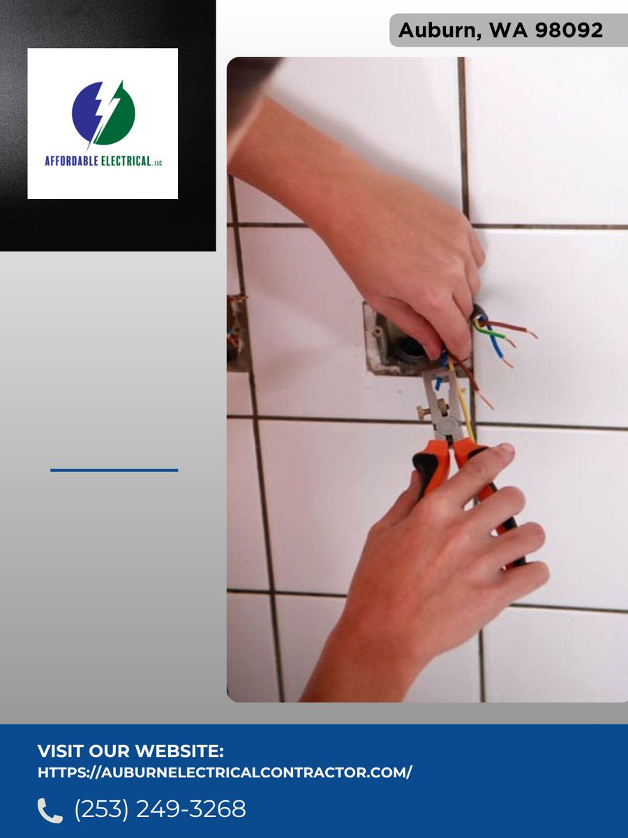 AffordableEle10's tweet photo. Our team handles every electrician's need with care and attention to detail so your home stays powered. Let us take a look and restore your comfort. Reach out today.
#Electrician #LicensedElectrician
https://t.co/rHLA94VxFt https://t.co/5UR5DFMYIQ