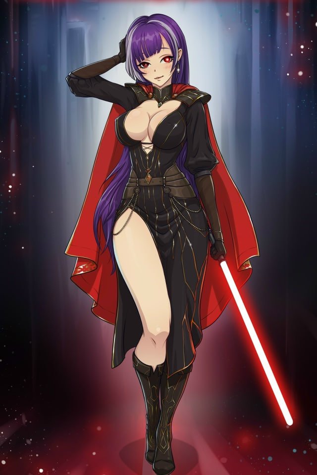 zamkadye's tweet image. #anime #games #isabella #overlord #starwars #fanart 
Commission from our subscriber Mad-Dan90: Isabella from Overlord as a Sith from Star Wars. Congratulations to everyone on the anniversary of Star Wars!