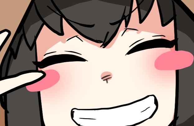 幼いキャラに使われたりするこのほっぺの表現好きなんだけどなんか名前あったりするのかな? 