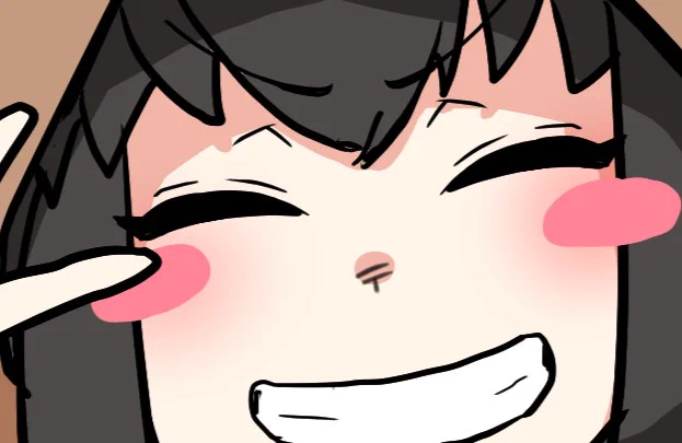 幼いキャラに使われたりするこのほっぺの表現好きなんだけどなんか名前あったりするのかな?