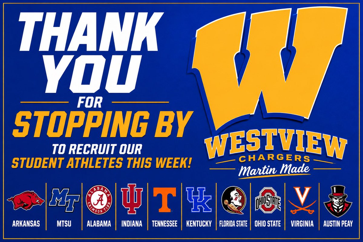 Westview Chargers Football tweet media