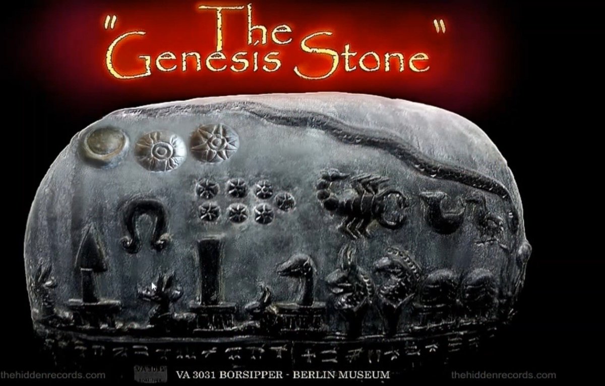 AparatoContra's tweet photo. La Piedra del Génesis. La pera limonera los sumerios... https://t.co/i1tPwh9QWG