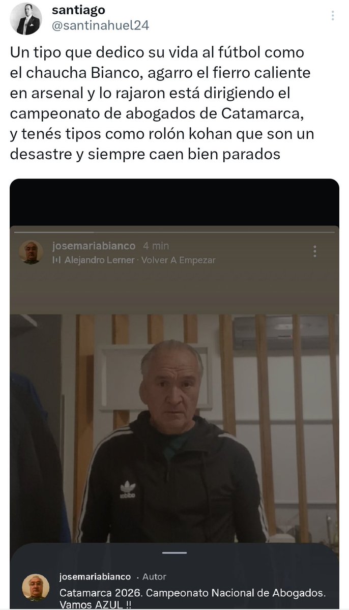 santiago tweet media