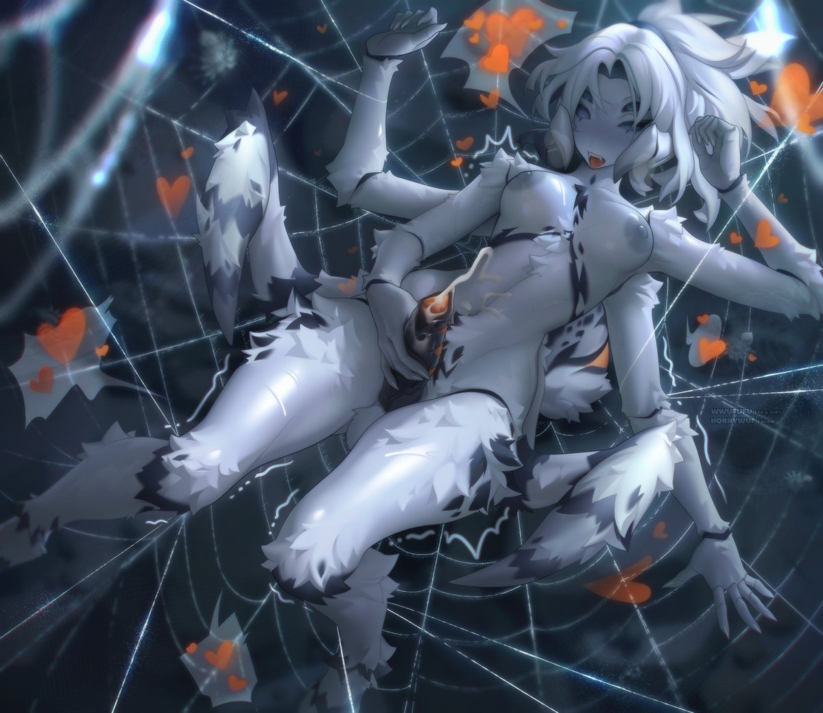 hornywuf's tweet photo. Finished cmm 🧡🕷️🕸️
#furry #anthro https://t.co/hnnGwOW93r