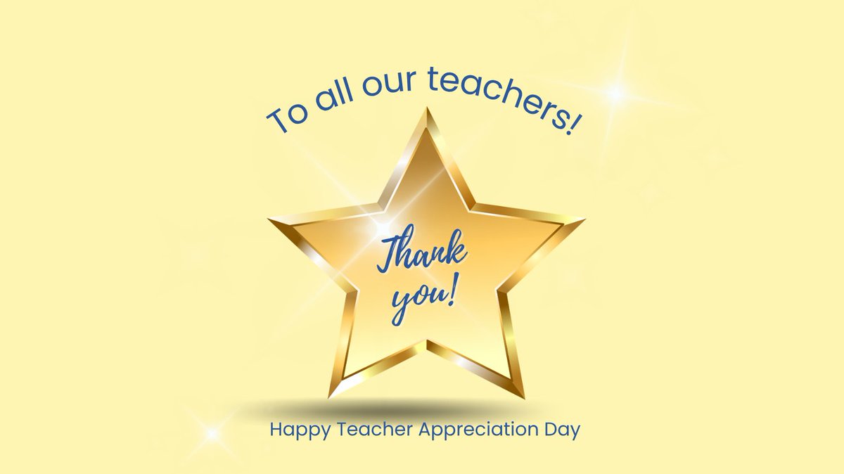 CasaTrinity's tweet photo. Happy Teacher Appreciation Day to every educator out there doing the work every single day. https://t.co/HeoQPvVS5V