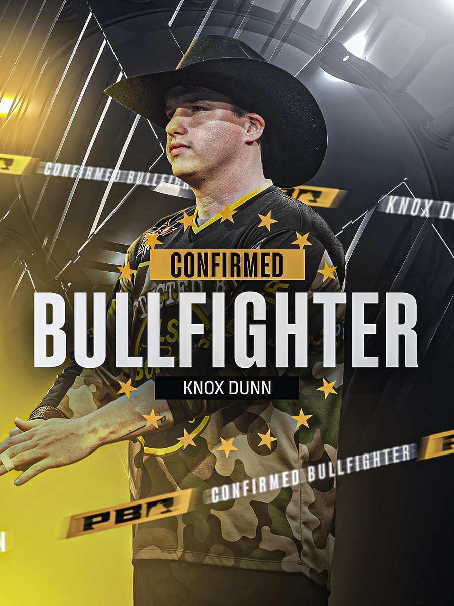 PBR's tweet photo. 𝐂𝐎𝐍𝐅𝐈𝐑𝐌𝐄𝐃: Austin Ashley, Cody Webster, Lucas Teodoro and Knox Dunn are the Official @USBPChief Bullfighters of the 2026 PBR World Finals 🔥

WATCH THEM WORK 🎟️: https://t.co/b6CbYx5oXU https://t.co/vcgFiUk4Ed