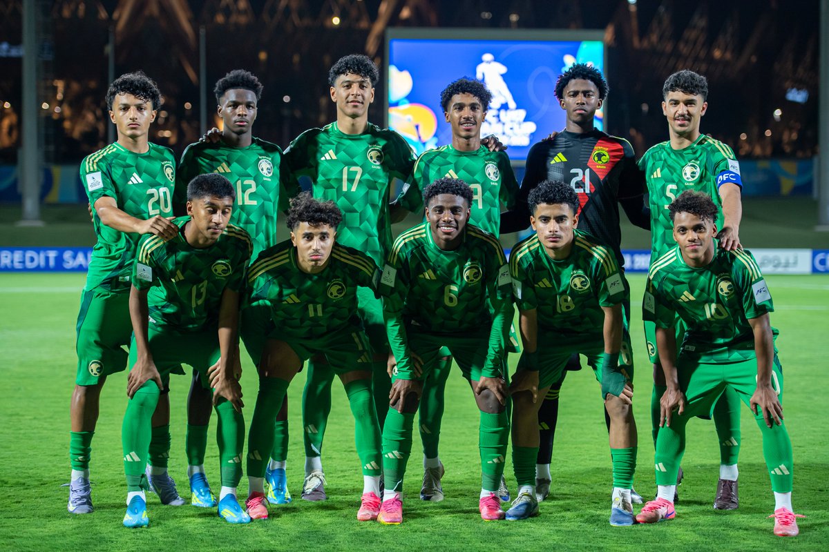 46' بداية الشوط الثاني . 
🇸🇦 السعودية 2 - 0 ميانمار 🇲🇲
#السعودية_ميانمار | #AFCU17
