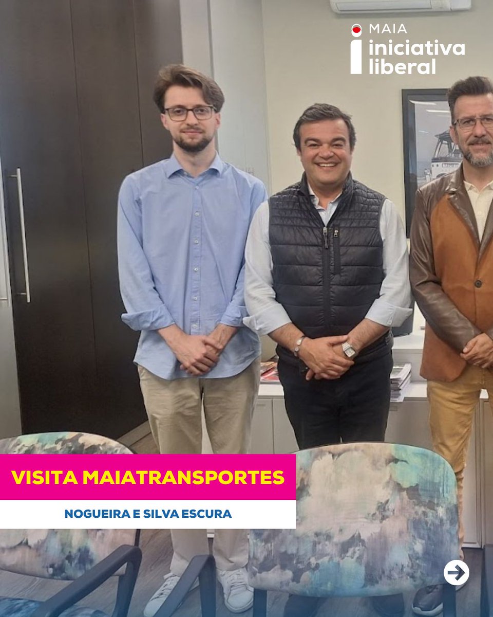 LiberalMaia's tweet photo. Décadas de história no transporte da Maia. A IL Maia esteve reunida com a MaiaTransportes, na sua sede, em Nogueira e Silva Escura, para conhecer de perto uma empresa com raízes profundas no concelho.

#IniciativaLiberalMaia #Maia #MaiaTransportes #Mobilidade https://t.co/uvTqkt0cbU
