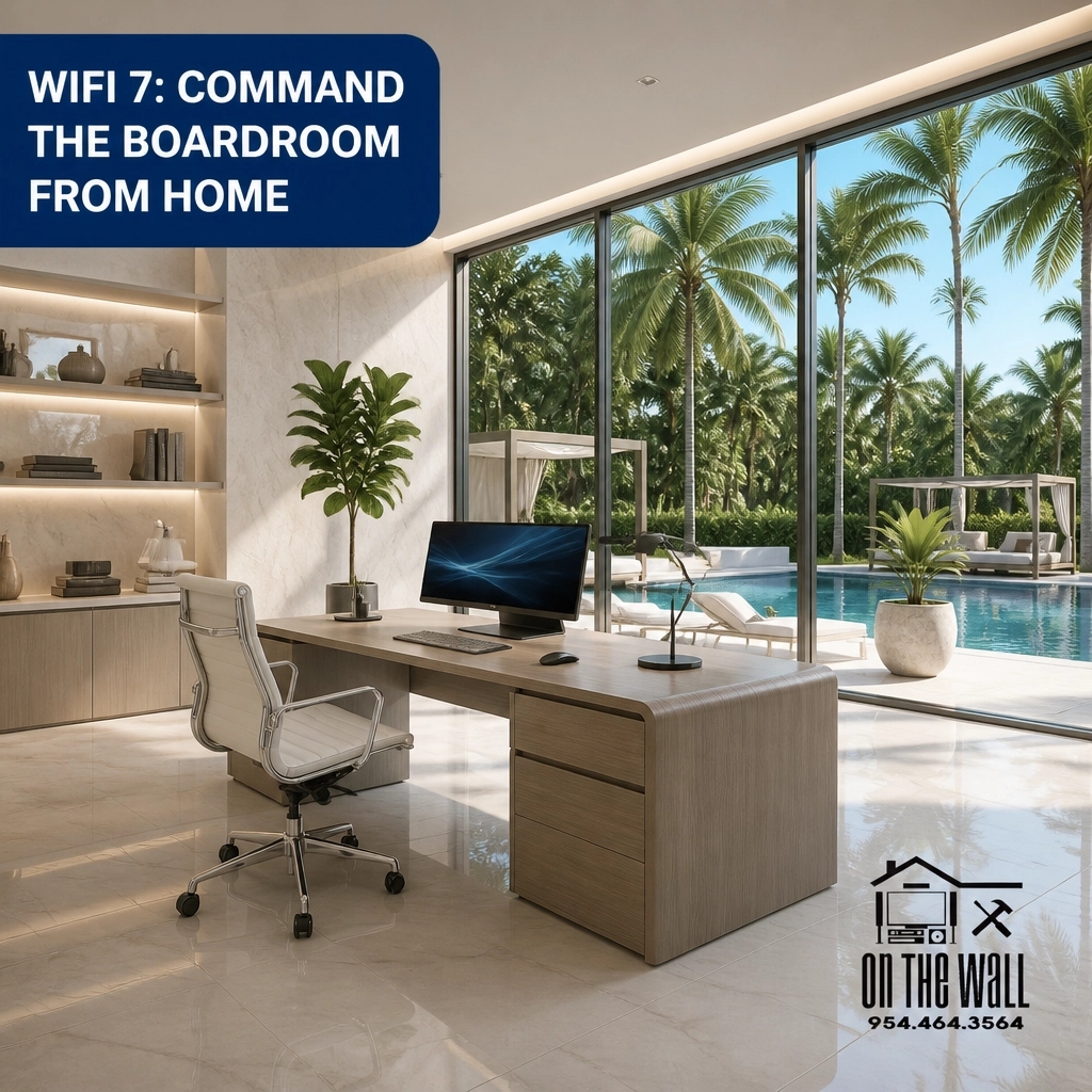OntheWallSFLAV's tweet image. STOP LAGGING IN YOUR ESTATE. WiFi 7 is here. Surgical precision for elite leadership. No dead zones or buffering. Stop the amateur hour. 2 slots left.

Book Now: onthewallsfl.com

#Parkland #Weston #BocaRaton #DelrayBeach