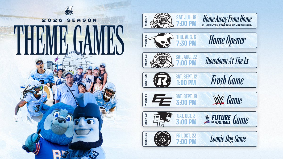 Toronto Argonauts tweet media