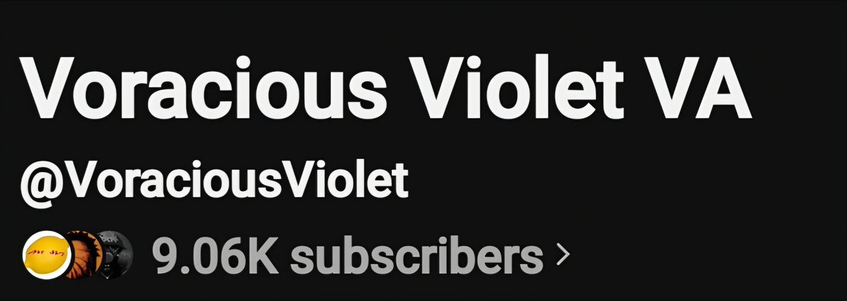 Voracious Violet VA tweet media
