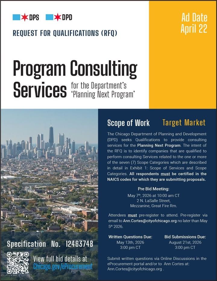 Chicago Department of Procurement Services (DPS) tweet media