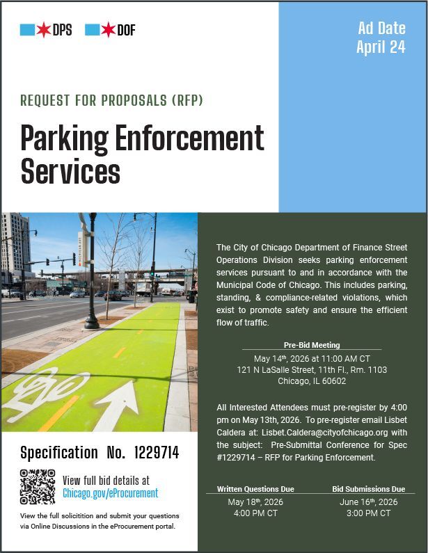 Chicago Department of Procurement Services (DPS) tweet media