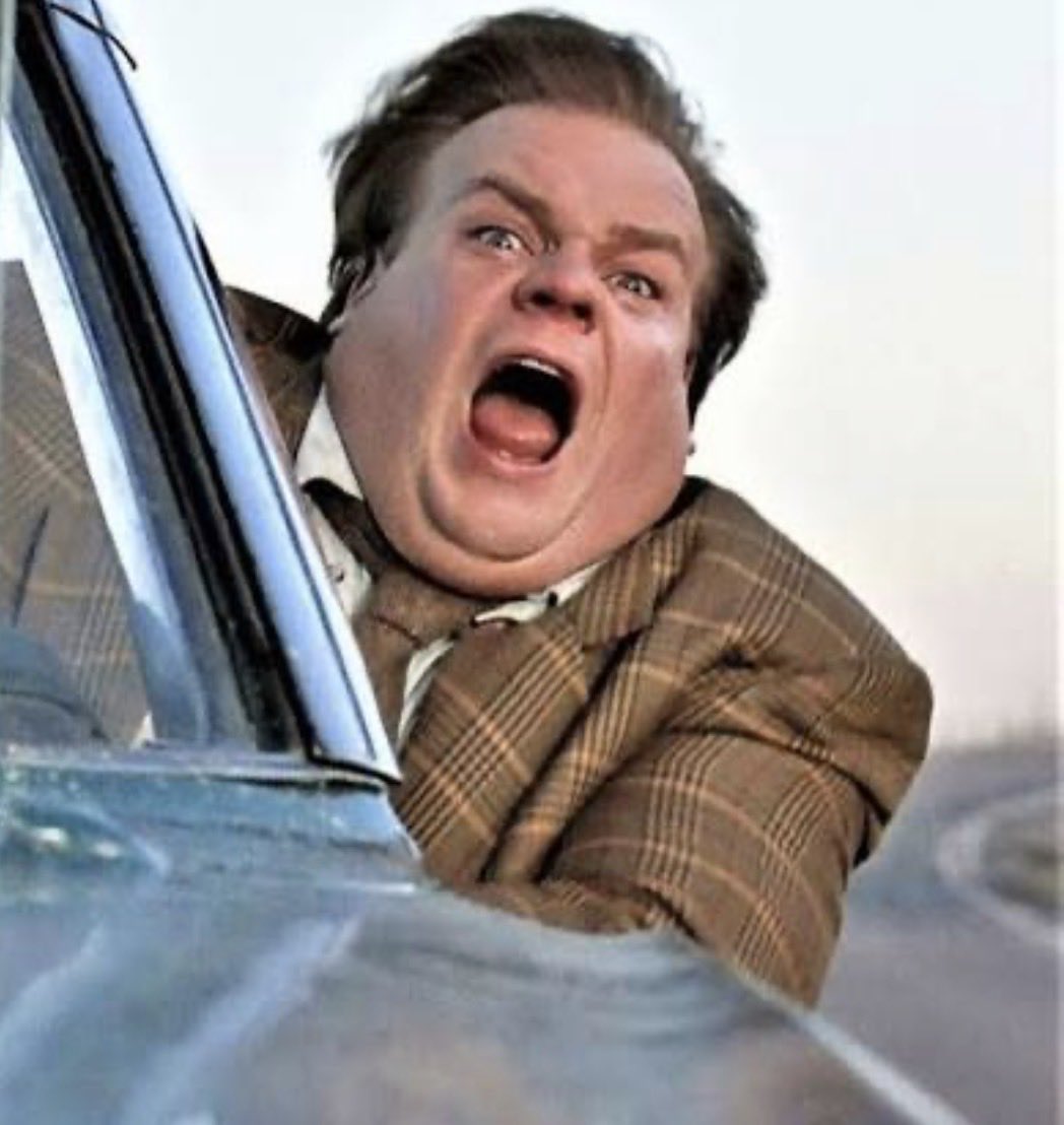 thattradgal's tweet photo. Chris Farley, a  comedian and faithful Catholic, used to ask God to guide his work by praying “The Clown’s Prayer”:

As I stumble through this life,
help me to create more laughter than tears, dispense more happiness than gloom, spread more cheer than despair.
Never let me become so indifferent that I will fail to see the wonder in the eyes of a child
or the twinkle in the eyes of the aged.
Never let me forget that my total effort is to cheer people, make them happy and forget - at least momentarily - all the unpleasantness in their lives.
And, in my final moment, may I hear You whisper:
'When you made My people smile, you made Me smile!’

Amen