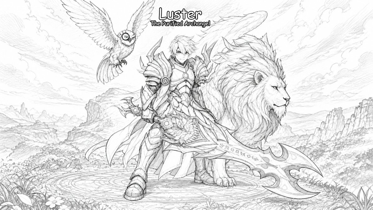 _Theoeu's tweet image. My entry for the AQW ‘Anything Goes’ Contest! My Character: Luster The Purified Archangel

#AQW #Infinity #KickStarter