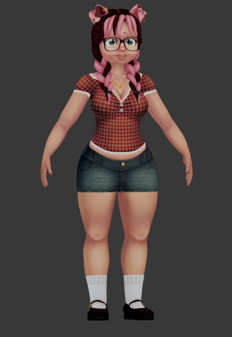 laurarubert's tweet photo. @Tsukiyo_studio She's looking like this! https://t.co/ivsqTbNFNk