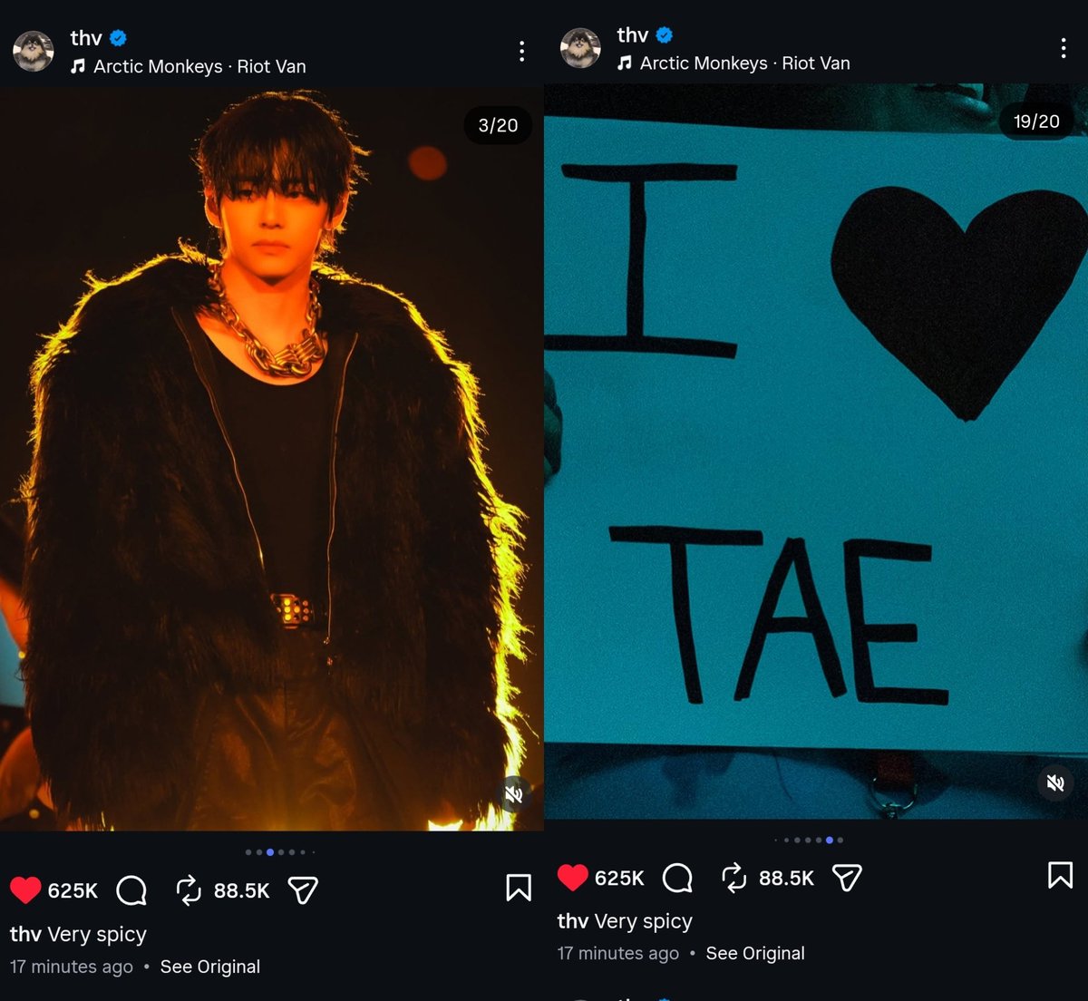 ♡ V UK (slow) tweet media