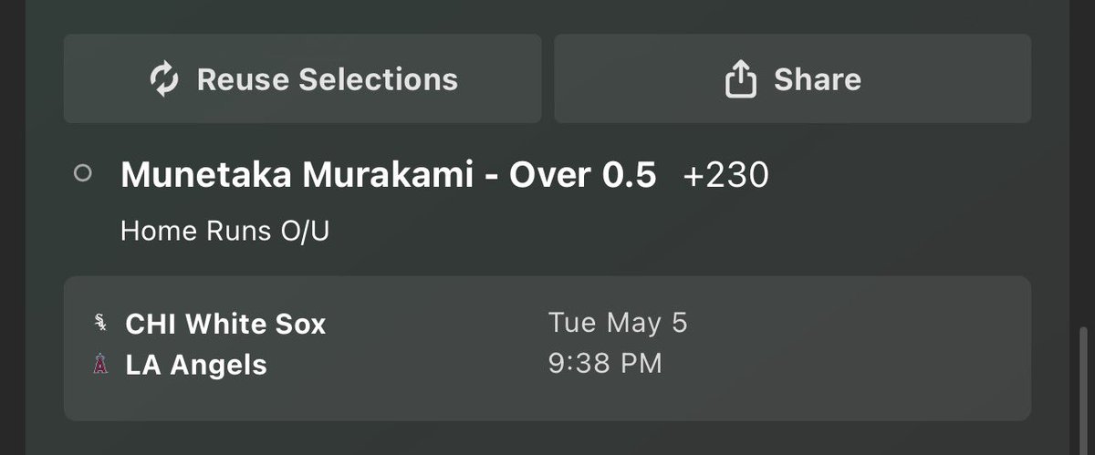 aiplayerbow's tweet image. MUNETAKAAAAA🏆⚾️
@Playbook @TeeroyS11684 #sgp #fanduel #draftkings #bet365 #mlb