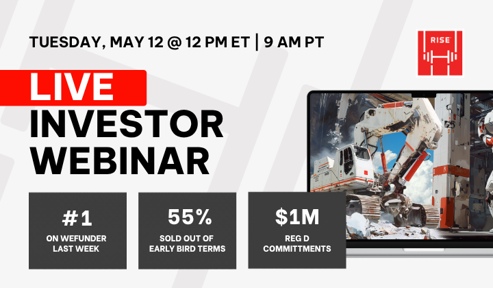 RiseRobotics's tweet photo. In case you’re new to RISE, we want to make sure you have a chance to meet us and ask all your questions. We're hosting a webinar on May 12 to get you fully up to speed.

Register now to save your seat: https://t.co/yuZCbve3O0 https://t.co/jgvPR3d7yp