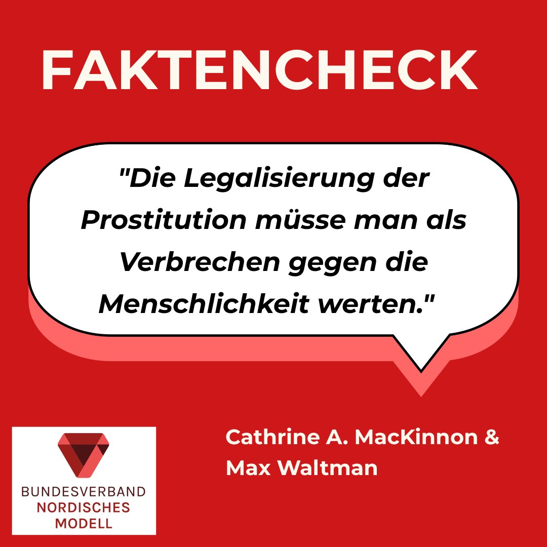 BV_Nord_Modell's tweet photo. Die politische Kabarettsendung  Die Anstalt (@ZDF) hat das Thema Prostitution eindrucksvoll aufgegriffen und einen bemerkenswerten Faktencheck dazu veröffentlicht.
1/3 https://t.co/xf71ZwX1v0