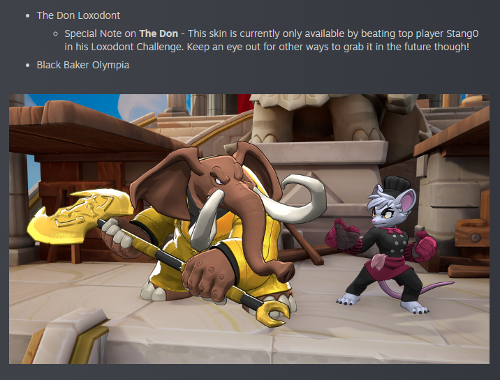 DonCascone's tweet photo. @RivalsOfAether as a player that literally goes by the tag "DonCascone" and as the best Loxo in EU that plays the Golden Dark Future skin this post feels like it's about me😭😭😭
It's driving me crazy that it's not 😭😭😭 https://t.co/Mv9pf7La8o