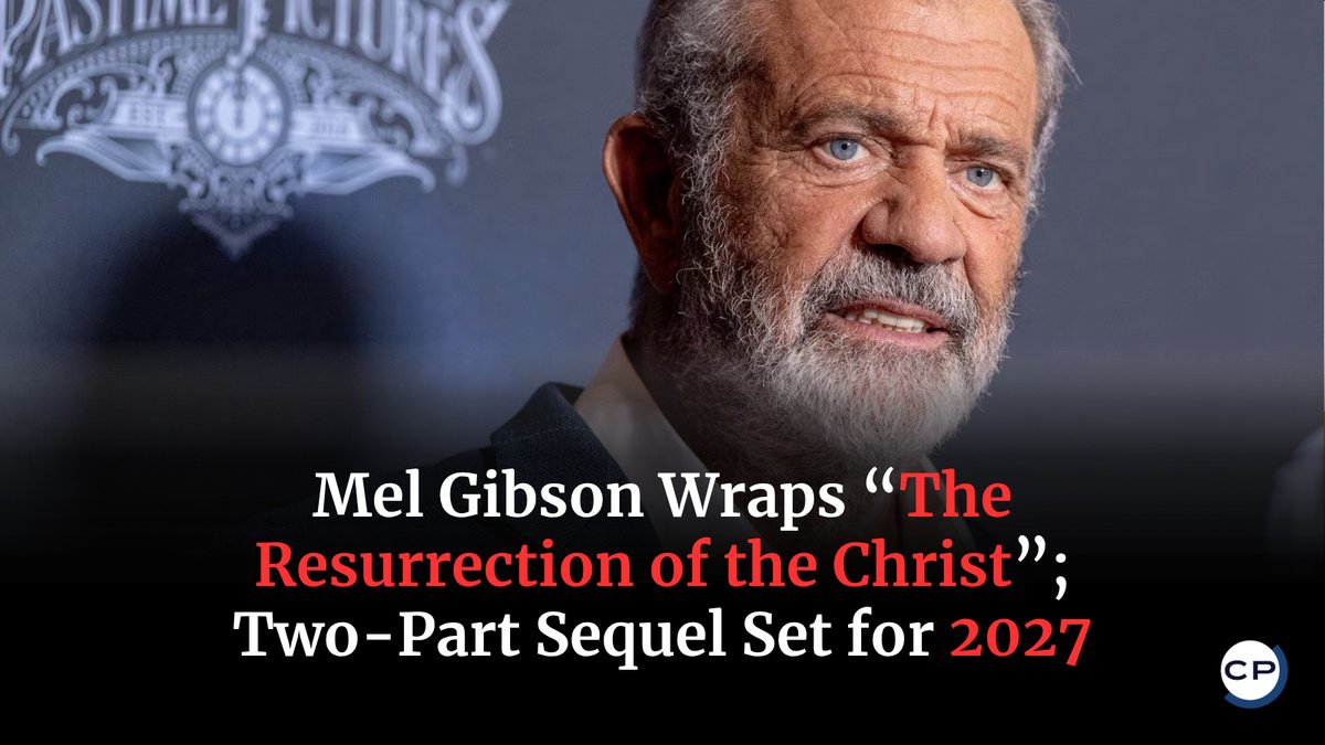 ChristianPost's tweet image. Mel Gibson has wrapped "The Resurrection of the Christ." Part One arrives Good Friday 2027; Part Two on Ascension Day. #FaithFilms #Resurrection #MelGibson
🔗 dlvr.it/TSNv5F